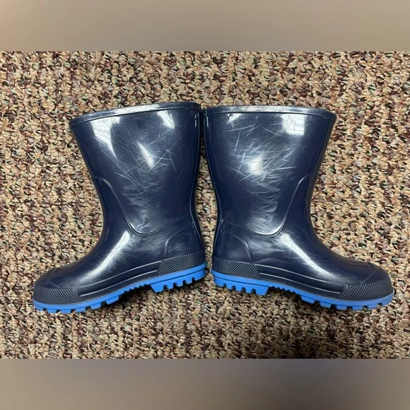 Infant/Toddler Blue Rain Boots Size 5-6, Unknown Brand - Picture 9 of 9